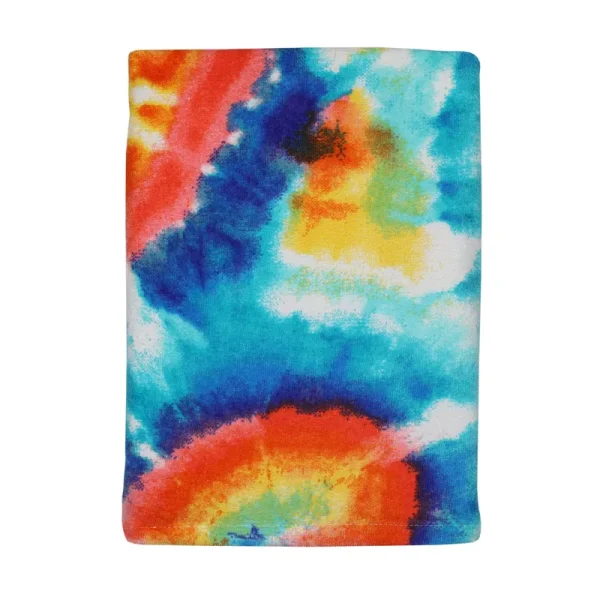 Mainstays Printed adult Beach Towel, 28x60, Tie-Dye, Size: 60 inch x 28 inch