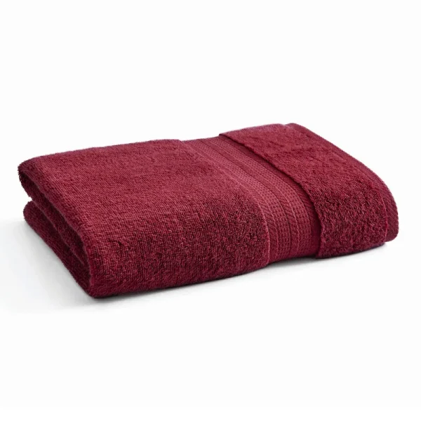 Better Homes & Gardens American Made Towel Collection - Single Bath Towel, Solid Red, Size: Bath Towel (Solid)