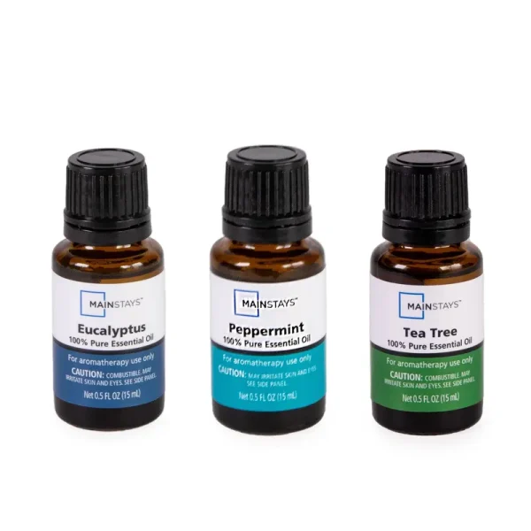Mainstays Eucalyptus, Peppermint & Tea Tree Essential Oil Gift Set - 15 ml