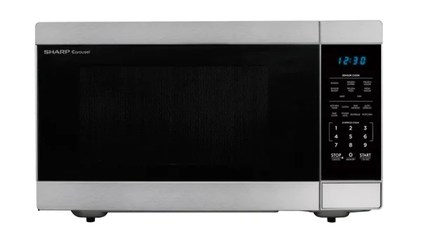 Sharp 2.2 Cu. ft. 1200W Stainless Steel Countertop Microwave Oven