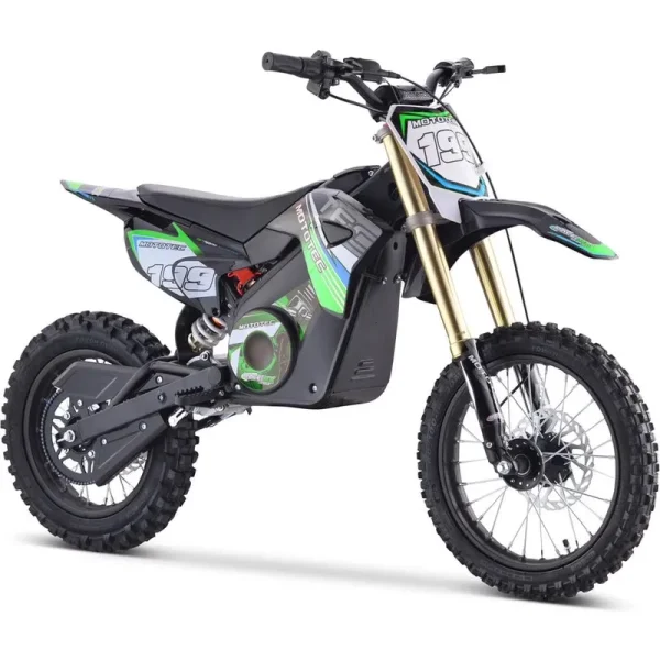 Mototec 48v Pro Electric Dirt Bike 1800w Lithium Green