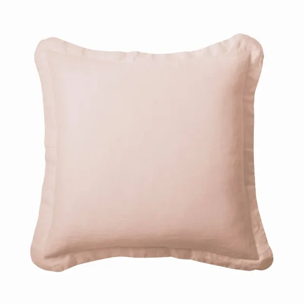 Levtex Home Washed Linen Euro Sham - Blush