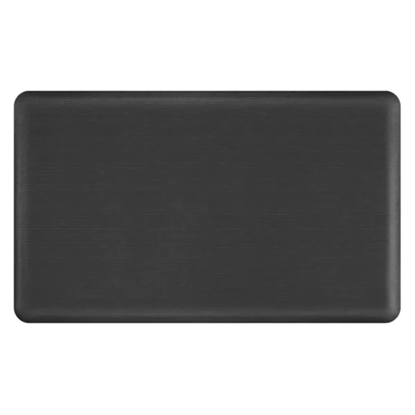 GelPro NewLife Designer Comfort Grasscloth Anti-Fatigue Floor Mat, 20" x 32", Charcoal