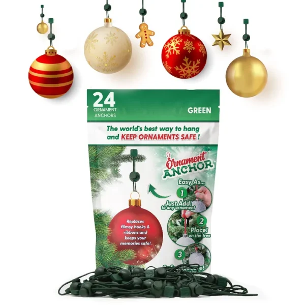 24-Pack of Ornament Anchors