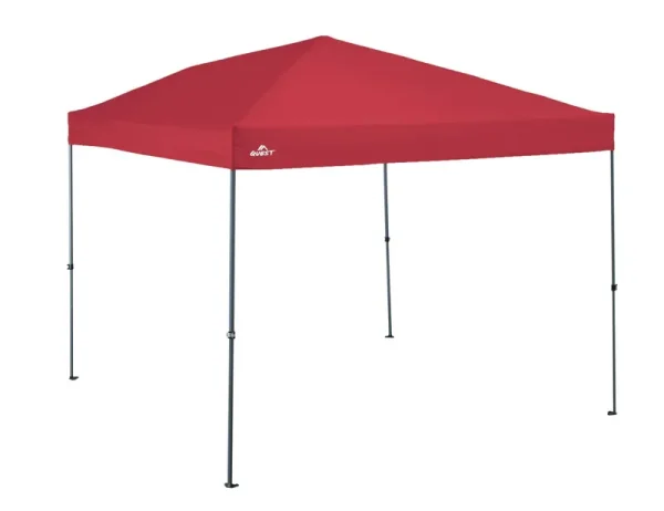 Quest 12' x 12' Straight Leg Canopy - Red