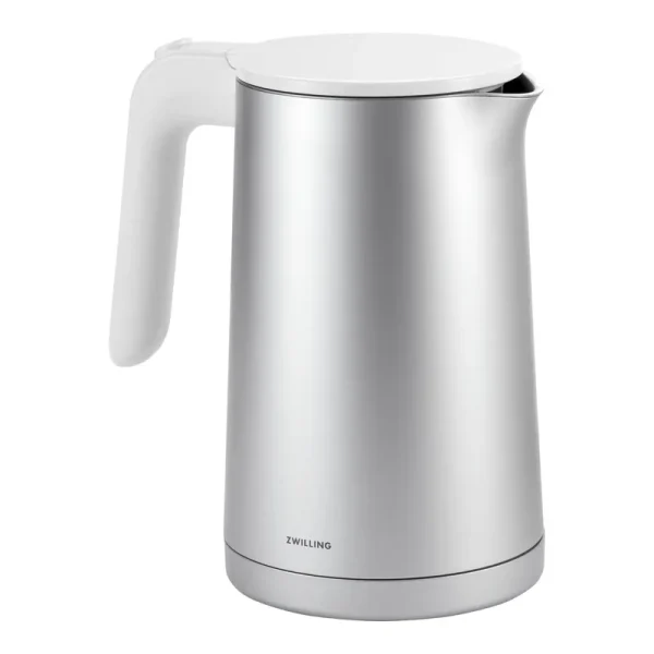 Zwilling Enfinigy Cool Touch 1-liter Electric Kettle, Cordless Tea Kettle & Hot Water - Silver