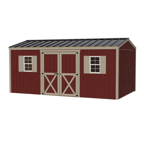 Best Barns Cypress 10 x 16 Wood Shed Kit