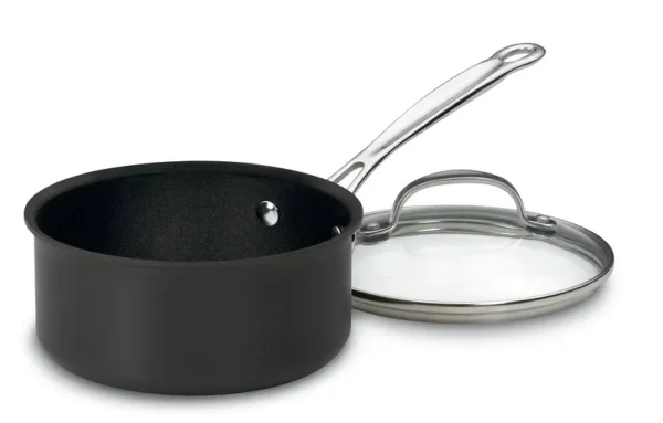 Cuisinart Chef's Classic 619-16 Sauce Pan with Cover, 1.5 qt Capacity, Aluminum