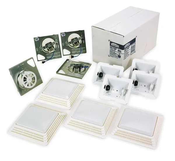 Broan 2678F 50 CFM Fan/Light Finish Pack