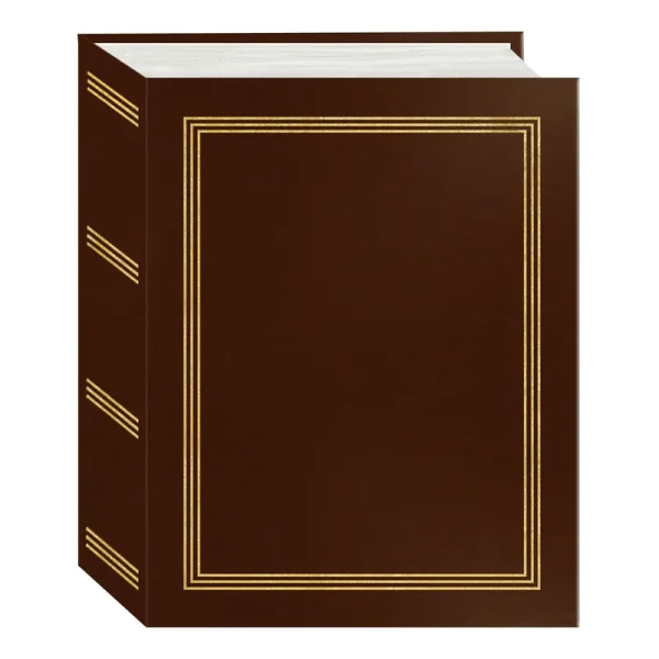 Pioneer Photo Albums A4-100 Brown Photo Album, 100 Pockets 4x6"