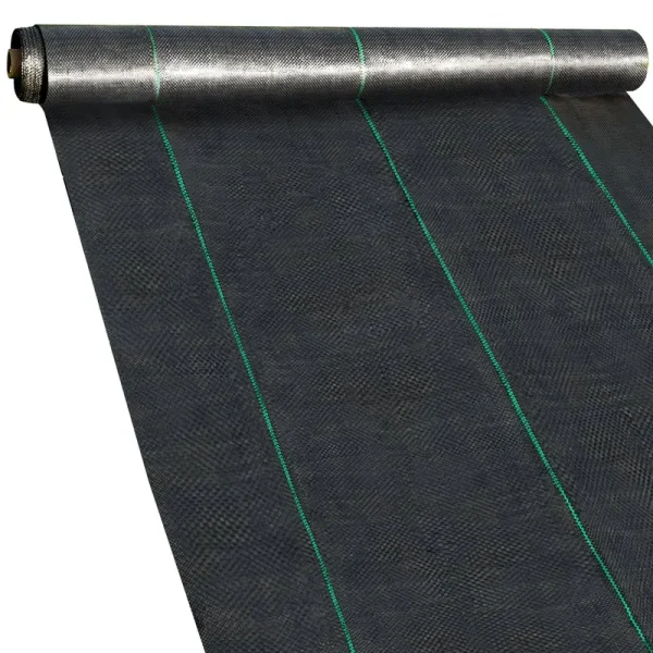 VEVOR 6'x300' Weed Barrier Landscape Fabric Ground Cover 3.2oz PP Chemical-Free