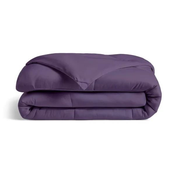 Cosy House Collection Luxury Bamboo Down Alternative Comforter - Full/Queen - Purple