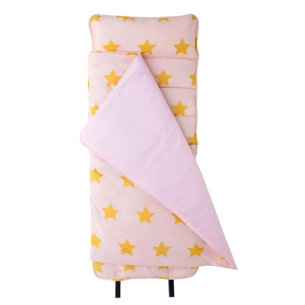 Wildkin Pink and Gold Stars Original Nap Mat