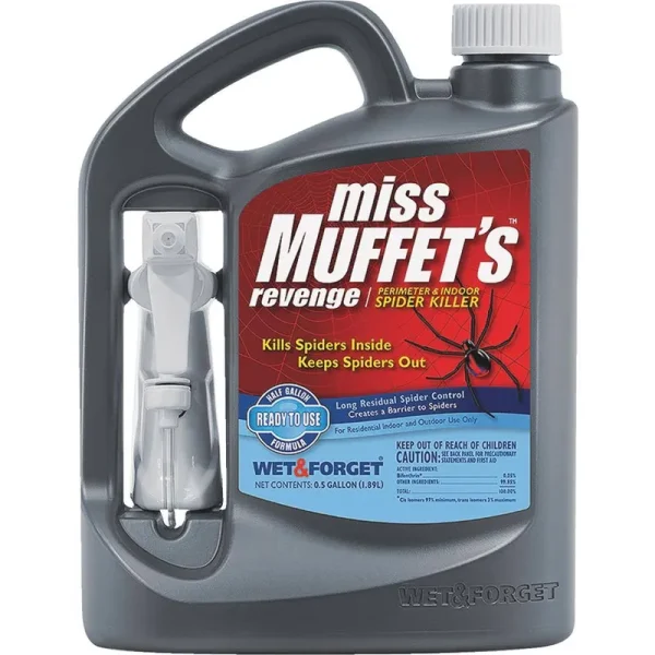 Wet & Forget 803064 Miss Muffet's Revenge Spider Killer 64 oz.
