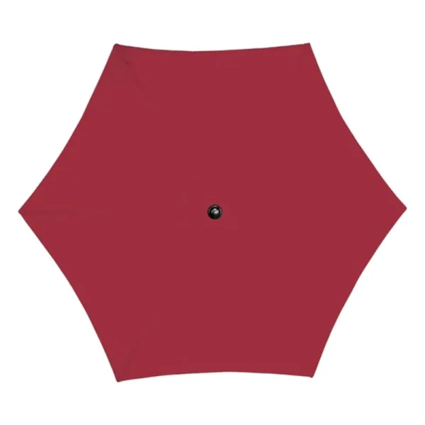 Living Accents 9' Brick Market Umbrella