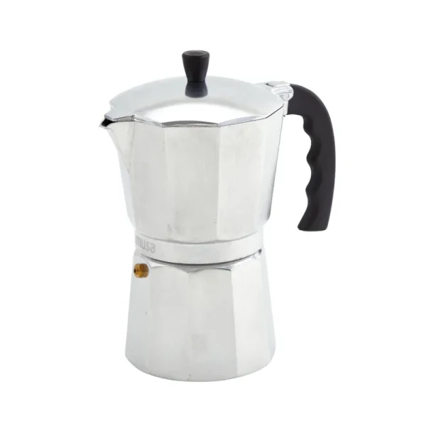Imusa USA B120-44V Aluminum Stovetop Coffeemaker 9-Cup Silver