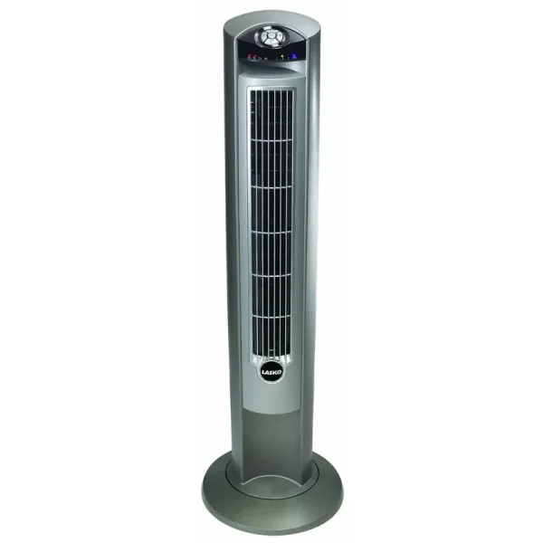 Lasko 2551 42-Inch Platinum Wind Curve Fan with Remote