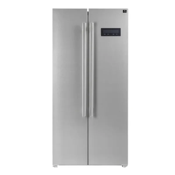 Forno Salerno 33" 15.6 CU.FT Stainless Steel Side-By-Side Refrigerator