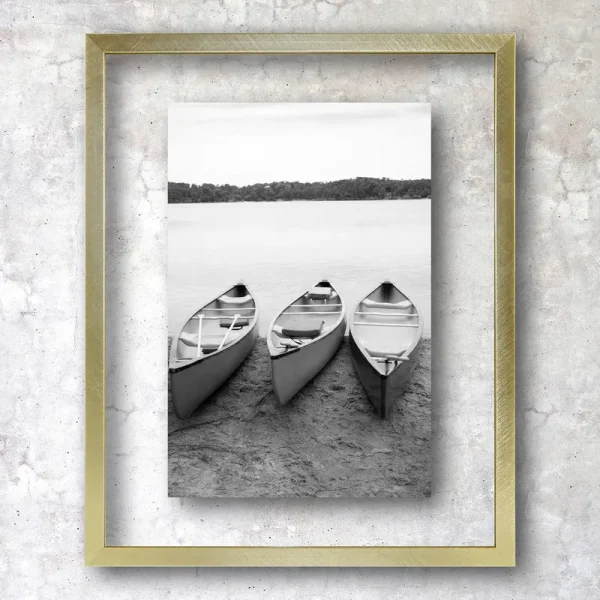 Project 62 Metal Single Image Float Frame, Brass