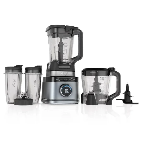 Ninja Detect Kitchen System Power Blender + Processor with Blend Sense Technology, Silver, TB400