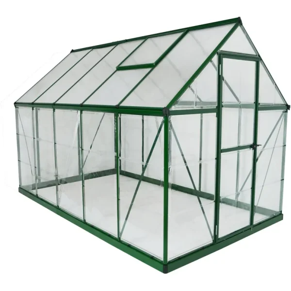 Palram Hybrid 6' x 10' Greenhouse - Green