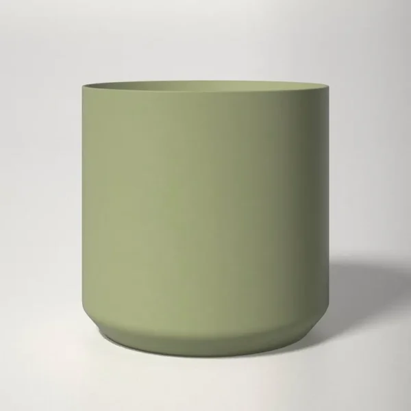 Parsons Ceramic Pot Planter AllModern Color: Green