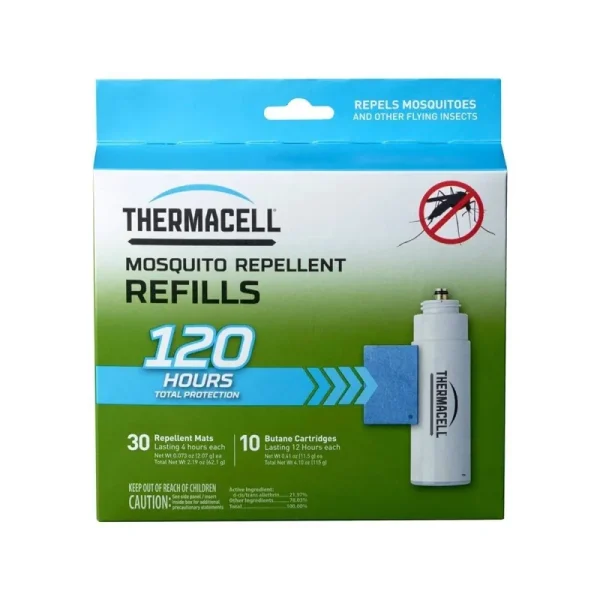 Thermacell R-10 Mosquito Repeller Refill 120 Hour Mega Pack 30 Repellent Mats