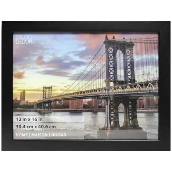 Flat Black Frame, Home Collection by Studio Decor | 12" x 16" | Michaels