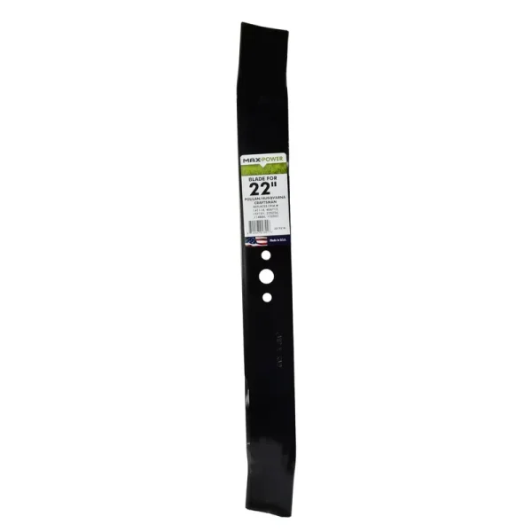 Maxpower 331731B Mulching Blade for 22 inch Cut Poulan/Husqvarna/Craftsman replaces 141114, 157101, 406713, 406713X431, 532141114, 532406713