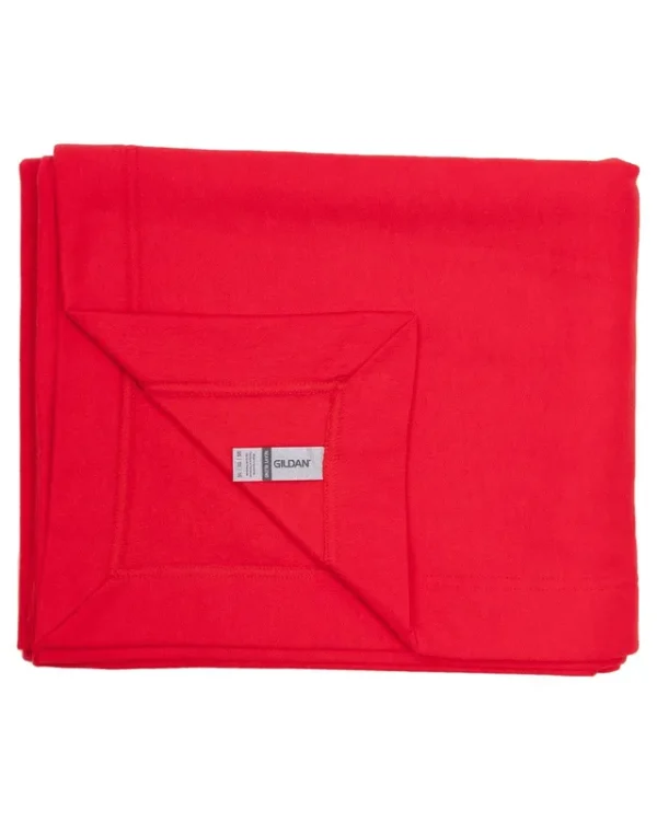 Gildan 18900 Heavy Blend Fleece Stadium Blanket - Red