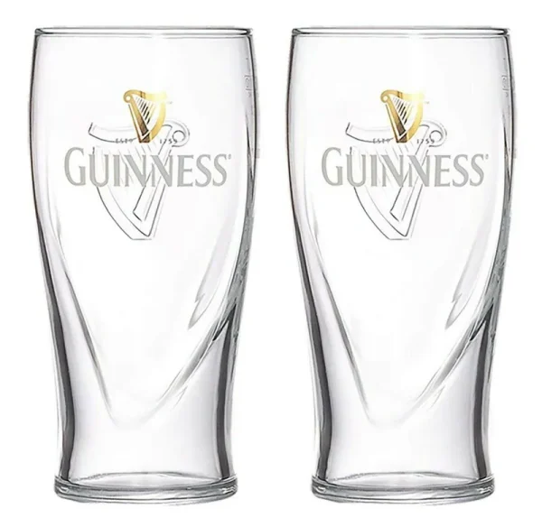 Guinness Gravity Pint Glass (2 Pack)