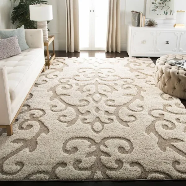 Astoria Grand Blaris Cream/Beige Area Rug Size: Rectangle 4' x 6'