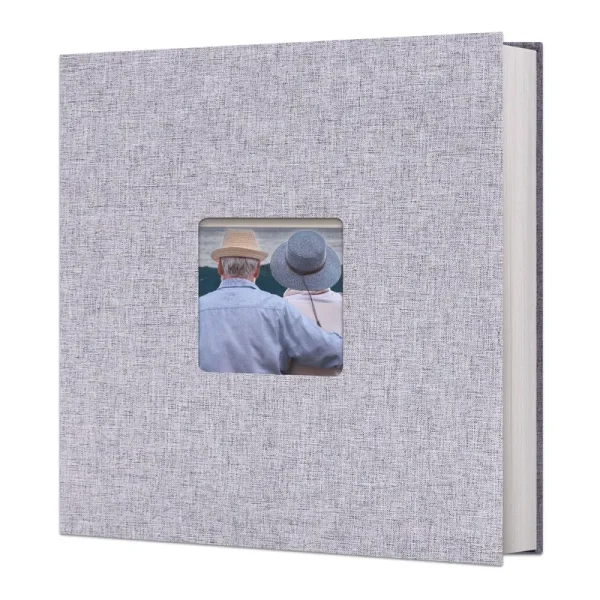 Vienrose Large Photo Album Self Adhesive for 4x6 8x10 Pictures Magnetic Scrapbook Album DIY 40 Blank Pages with A Metallic Pen