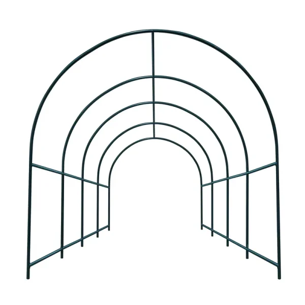 Multi-Size Large Garden Support Arch Frame Climbing Plant Arch Arbor for Flowers/Fruits/Vegetables (13ft x 7ft x 7.2FT)