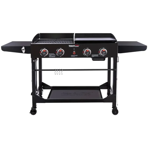 Royal Gourmet 4-Burner GD402 Portable Flat Top Gas Grill and Griddle Combo