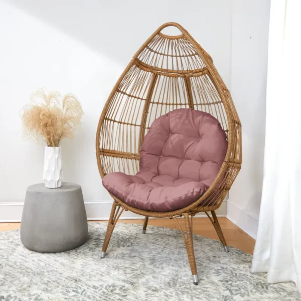 Humble + Haute Indoor Egg Chair Cushion (Cushion Only) - 44 x 27 x 4 - Mauve
