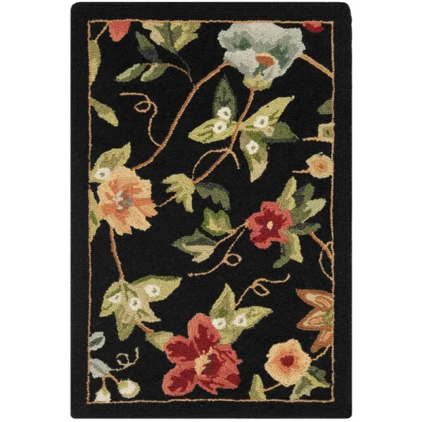Safavieh Chelsea HK311A 2'6" x 4'0" Black Area Rug