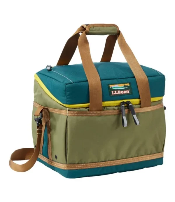 L.L.Bean Soft Pack Cooler, Picnic Spruce/Avocado