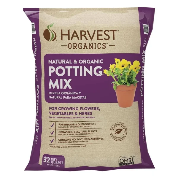 Harvest 32-Quart Organic Potting Soil Mix | ORGPM32HO