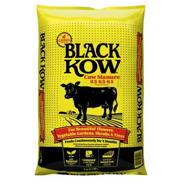 Black Kow Composted Cow Manure 4 lb. Size