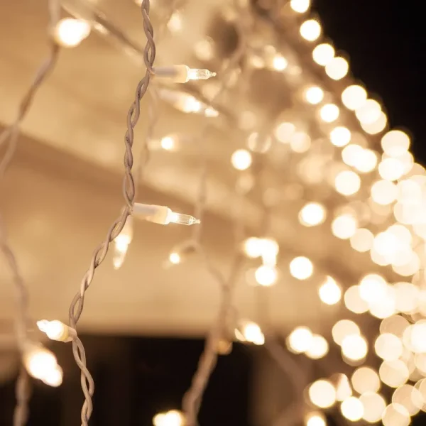 Kringle Traditions 150 Mini Icicle Light Set, White