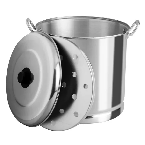 Vasconia Steamer with Aluminum Lid - 16 qt