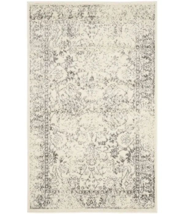 Safavieh Adirondack Wyatt Traditional Area Rug, Silver/Ivory