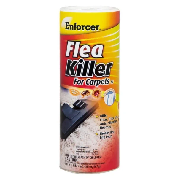 Enforcer 20 oz. Carpet Flea Powder (Case of 12)
