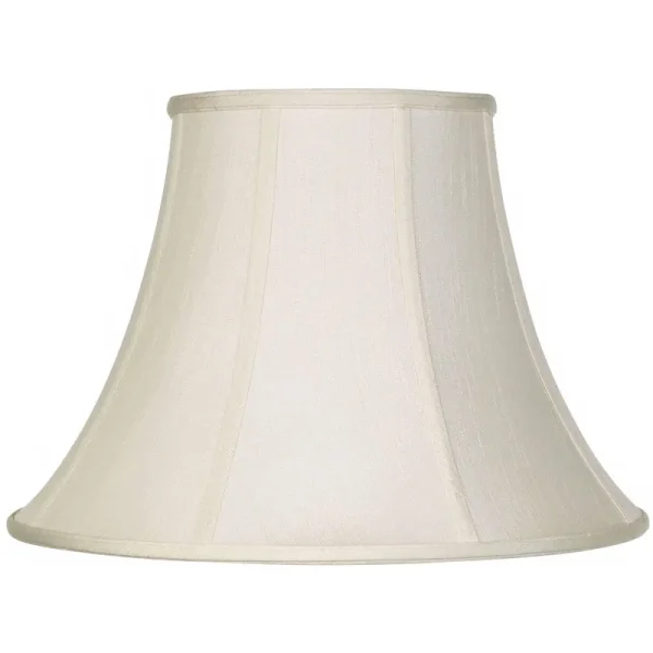 Imperial Shade Creme Bell Lamp Shade 9x18x13 (Spider)