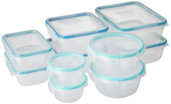 Snapware Total Solutions 20-Piece Plastic Food Storage Container Set