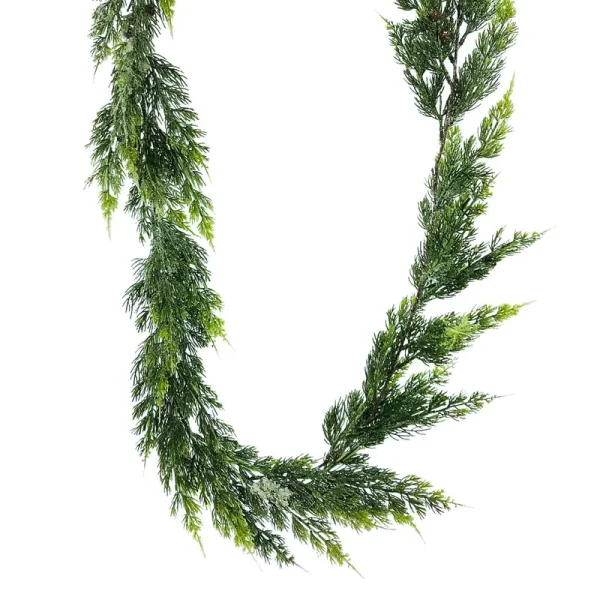 6ft Shimmery Juniper Garland by Ashland | Michaels