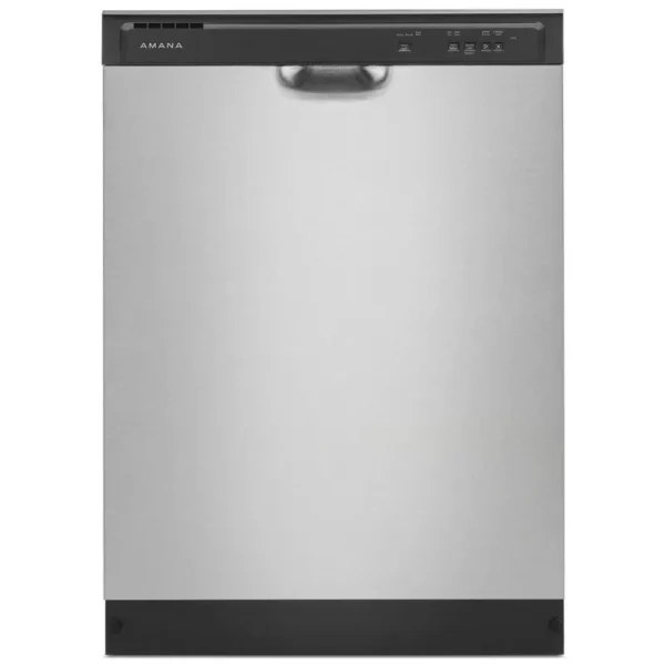 Amana Dishwasher with Triple Filter Wash System in Stainless Steel