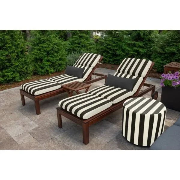 Casual Cushion Sunbrella Chaise Cushion - Maxim Classic