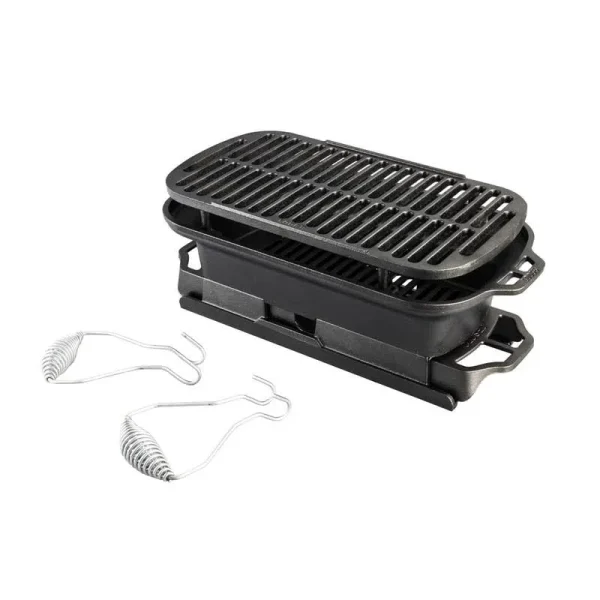 Lodge Sportsman's Pro Grill, 19.38 Inches, Black